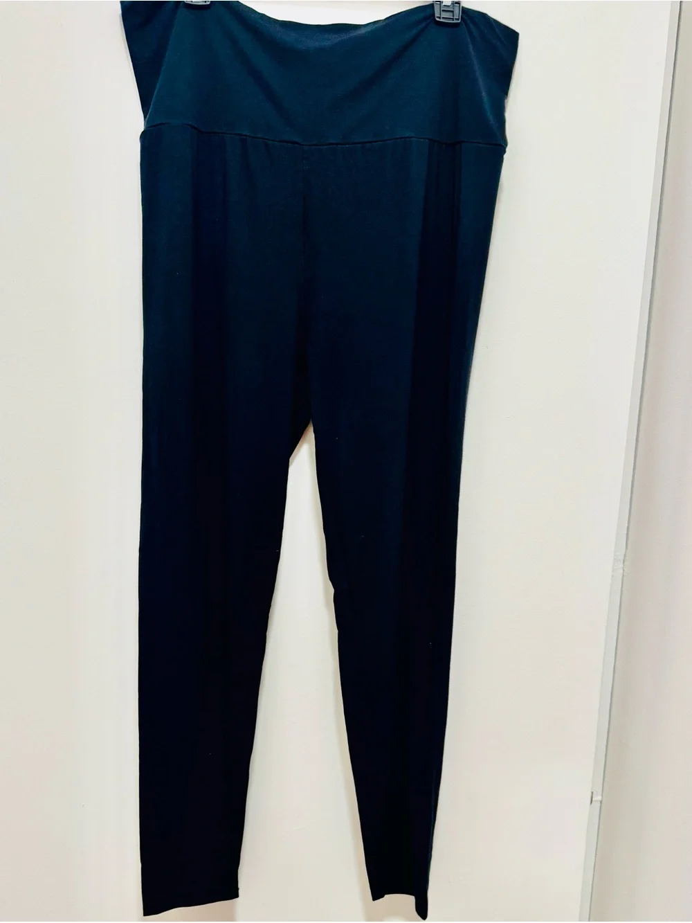 Hatch Maternity Leggings Black High Waist Size XL